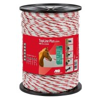 TopLine Plus Weidezaunseil rot weiß