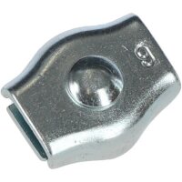 Pferdeseil und Litzenverbinder verzinkt Simplex bis 6 mm
