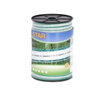 STAR Weidezaunband Breitbandlitze 12 mm