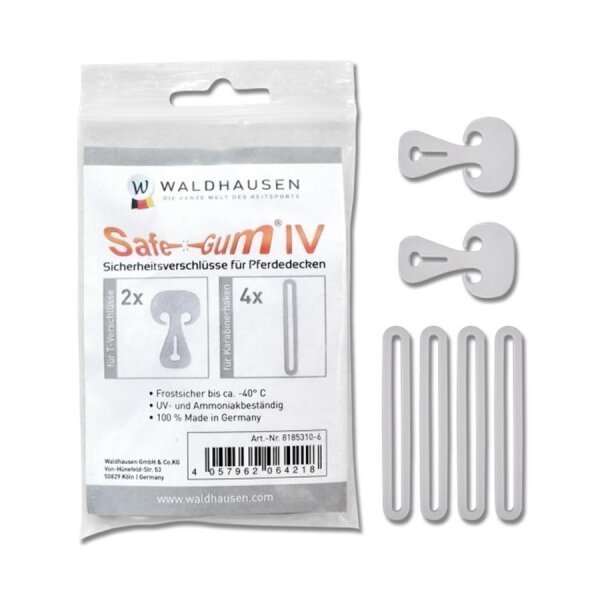 Safe-Gum, 6er Set gemischt