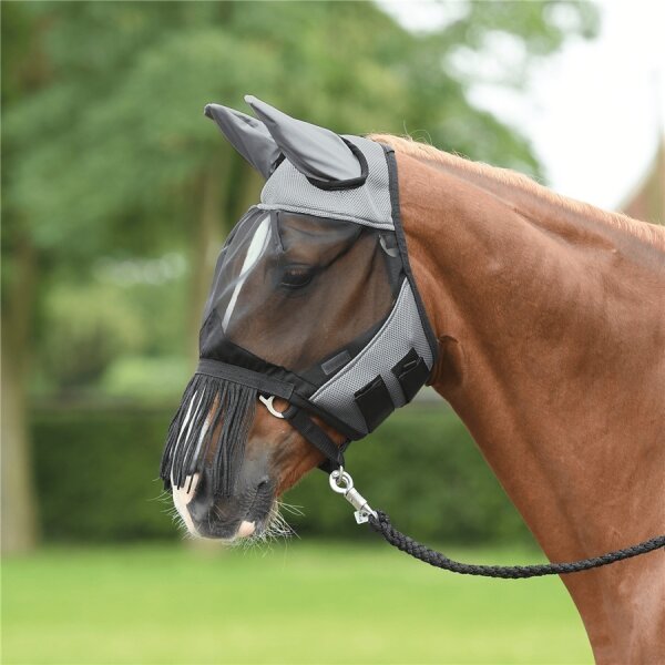 Fliegenmaske Fly Cover Fransen