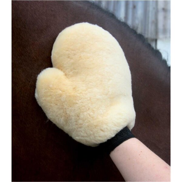 Lammfell Pflegehandschuh