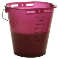 Tränkeeimer für Kälber transparent Beere...