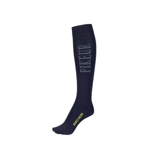 PIKEUR Kniestrumpf nightsky/grey