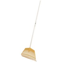 Laub und Mistrechen gelb 60 cm