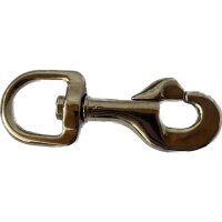 Karabinerhaken mit runder Öse 20 mm