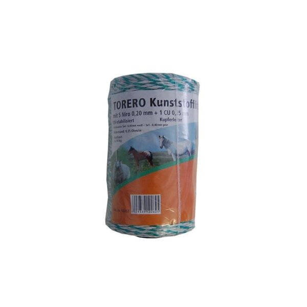 Torero Kunststofflitze weiß/grün