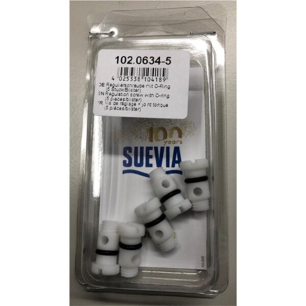 Suevia Regulierschraube m.O Ring